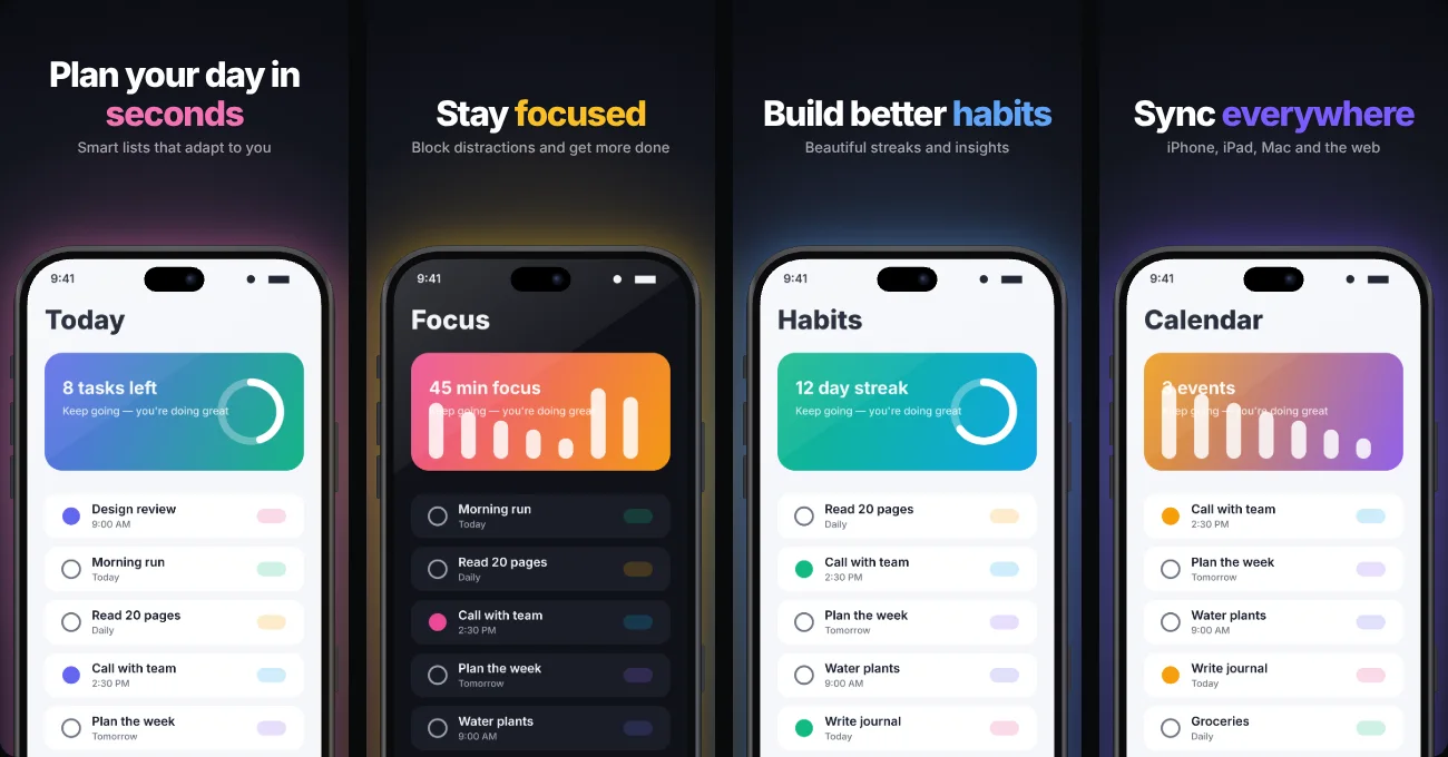 spotlight hero App Store screenshot template